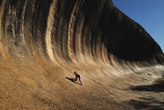 Australia, Western Australia, Wagin, Wave Rock - Eroded Lava Tube