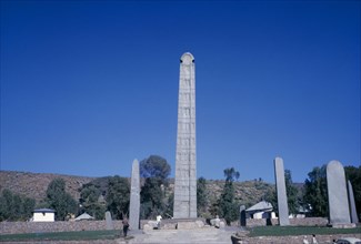 ETHIOPIA, North, Axum, Stelae dating from the 2nd and 4th Centuries AD.