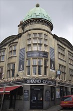 ENGLAND, East Sussex, Brighton, "Grand Central bar and Nightingale theatre, next to the railway