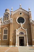 ITALY, Veneto, Venice, The Gothic church of Madonna dell'Orto in the Cannaregio district