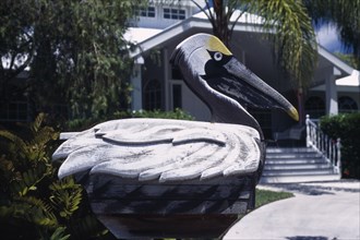 USA, Florida, Pelican mailbox