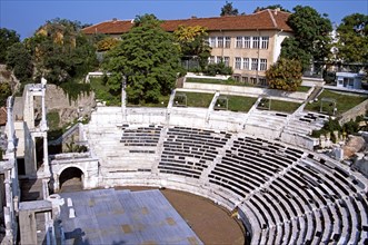 BULGARIA, Plovdiv, Roman Amphitheatre.