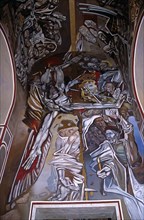 BULGARIA, Veilko Tarnovo, "Church of the Blessed Saviour, Tsarevets, interior painting"