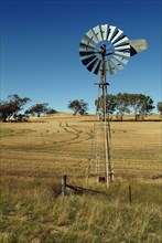 Australia, Western Australia, Perth, Wind powered water pump outside Perth.