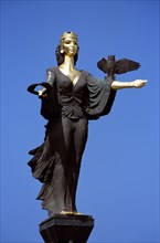 BULGARIA, Sofia, Saint Sofia Statue.