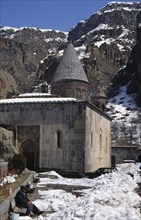 ARMENIA, Architecture, Astvatsatsin Church built in 1215.
