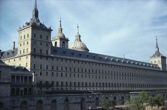 SPAIN, Madrid, El Escorial, Royal Monastery of San Lorenzo de el Escorial.  Sixteenth century