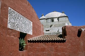 PERU, Arequipa, "Santa Catalina Church, Santa Catalina Convent."