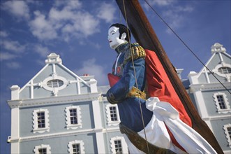 SOUTH AFRICA, Western Cape, Cape Town, Figurehead in the Victoria & Alfred Waterfront.