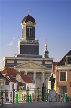 HOLLAND, Leiden, Church in central Leiden