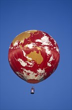 ENGLAND, Bristol, "BBC, British Broadcasting Company hot air balloon."