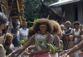 PACIFIC ISLANDS, Melanesia, Solomon Islands, "Malaita Province, Lau Lagoon, Foueda Island.  Girls