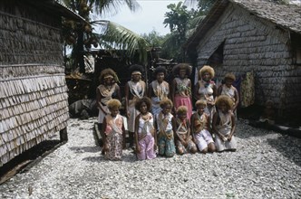 PACIFIC ISLANDS, Melanesia, Solomon Islands, "Malaita Province, Lau Lagoon, Foueda Island.  Group