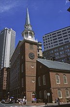USA, Massachusetts, Boston, "Old South Meeting House, Washington Street,"