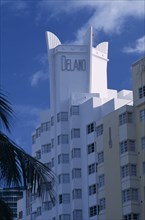 USA, Florida, Miami, South Beach. Collins Avenue. The Delano Hotel exterior