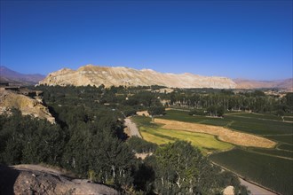 AFGHANISTAN, Bamiyan Province, Bamiyan , View of Bamiyan valley