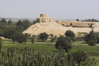 AFGHANISTAN, (Mother of Cities), Balkh , Remains of Buddhist monastery
