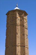 AFGHANISTAN, Ghazni, "Minaret of Sultan Mas'ud 111, one of two early 12th Century Minarets the