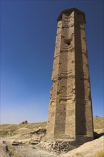 AFGHANISTAN, Ghazni, "Minaret of Bahram Shah, one of two early 12th Century Minarets the other