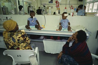 SOUTH AFRICA, Western Cape, Cape Town, Rondebosch neighbourhood.  Rehydration ward in Red Cross