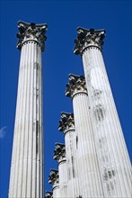 SPAIN, Andalucia, Cordoba, "Templo de Culto Imperial, Corinthian Columns in Roman Temple, Cordoba."