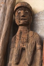ETHIOPIA, South, Konso - Waga (Wakka), "Famous carved wooden effergies of Chiefs and Warriors,