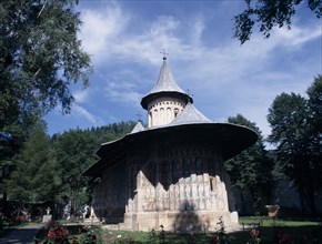 ROMANIA, Voronet, Painted Monastery