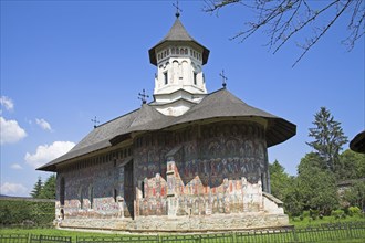 ROMANIA, Moldavia, Bucovina, "Church Of The Annunciation, Moldovita Monastery, Moldovita"