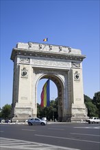 ROMANIA, Bucharest, "Triumphal Arch, Arcul De Triumf, Piata Arcul De Triumf, Sos Kiseleff"