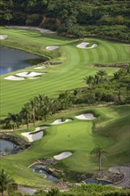WEST INDIES, St Vincent & The Grenadines, Canouan, Raffles Resort Trump International Golf Course