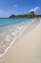 WEST INDIES, St Lucia, Gros Islet , The beach at Sandals Grande St Lucian Spa and Beach Resort