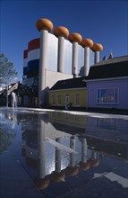 HOLLAND, Noord Holland, Zandvoort , The Circus Building modern amusement arcade and cinema complex