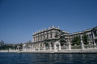TURKEY, Istanbul, "The Dolmabahce Palace, the first European style palace in Istanbul. It was built
