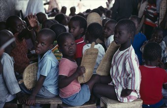 SENEGAL, Souleye Cisse, Children in Koranic school.