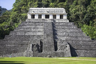 MEXICO, Chiapas, Palenque, "Templo de las Inscripciones, Temple of the Inscriptions"