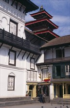 NEPAL, Kathmandu, Royal Palace or Hanuman Dhoka. Nasal Chowk Courtyard