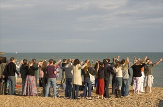 ENGLAND, East Sussex, Brighton, "Summer Solstice Open Ritual to celebrate the longest day, based on
