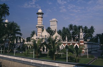 MALAYSIA, Kuala Lumpur, "Masjid Jamek or Friday Mosque, built in 1907 on the spot where the city’s