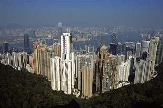 CHINA, Hong Kong, View from Victoria Peak
