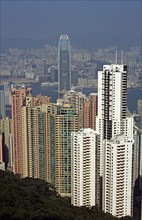 CHINA, Hong Kong, View from Victoria Peak