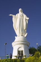 CHILE, Santiago, Virgen del San Cristobal.