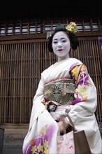 JAPAN, Honshu, Kyoto, "Gion District, the neighbourhood where Geisha live and perform.