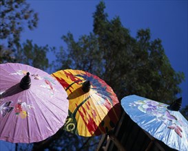 THAILAND, Chiang Mai Province, Bor Sang, "Bor Sang Umbrella and Sankampaeng Handicraft Festival.