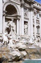 ITALY, Lazio, Rome, The 1762 Trevi Fountain by Nicola Salvi