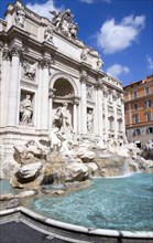 ITALY, Lazio, Rome, The 1762 Trevi Fountain by Nicola Salvi