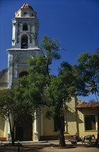 CUBA, Trinidad de Cuba, "Exterior of the former church now a museum of the revolutionary struggle.