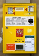 ITALY, Lazio, Rome, Vatican City Vatican postage stamp dispensing machine