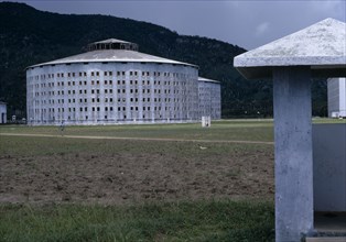 CUBA, Isla de la Juventud, Presidio Modelo, Model Prison where Fidel Castro was held prisoner
