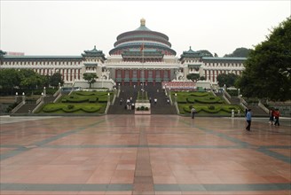 CHINA, Sichuan Province, Chongqing, Government Secretariat building