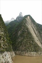 CHINA, Hubei , Three Gorges, Gathering Immortals Peak in the Wu Gorge